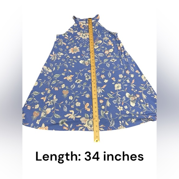 LOFT Blue Asymmetrical Halter Sundress
BIN 16 - Picture 7 of 9